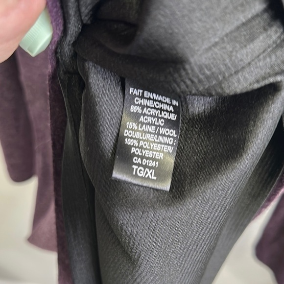 Simons Purple Cowl Neck Dress - Picture 5 of 5